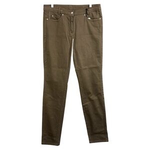 NWT Steilmann Betty Slim Brown Pants Jeans Size 8